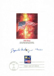 Signed 2x Casper W. Weinberger Reagan Cabinet Fleetwood Proofcard 1st Day #2276