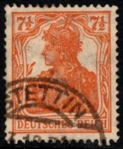 1916 Germany Scott #- 98 7 1/2 Pfennig Germania Issue Used