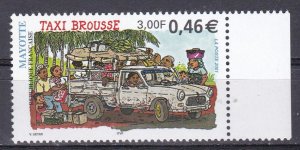 Mayotte, Bush Taxi MNH / 2001