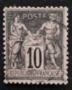 France 106, 1898 Peace and Commerce