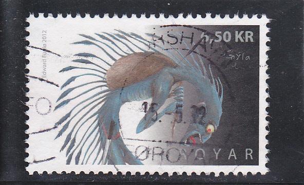 Faroe Islands  Scott#  584  Used