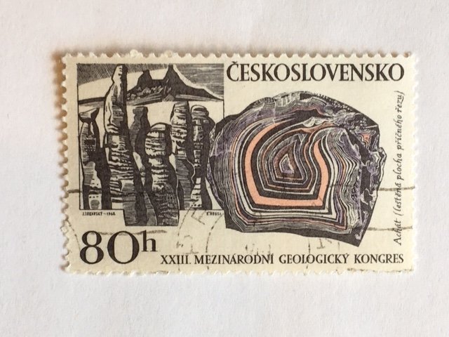 Czechoslovakia – 1968 – Single “Mineral” Stamp – SC# 1561 - CTO