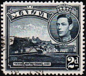 Malta. 1938  2d S.G.221  Fine Used