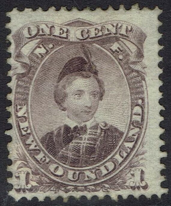 NEWFOUNDLAND 1868 PRINCE OF WALES 1C TYPE I