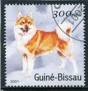 Guinea Bissau 2001 DOG 1 value Perforated Fine used VF