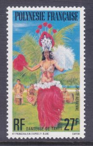 French Polynesia C148 MNH 1977 Tahitian Dancer Issue Very Fine