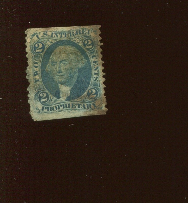 R13b Stock Transfer Revenue Part Perf Used Stamp (Bx 838)