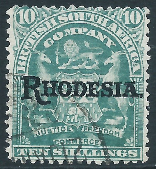 Rhodesia, Sc #98, 10sh Used