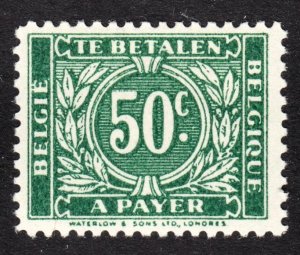Belgium Scott J44 F to VF mint OG H.  FREE...