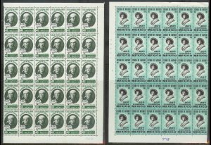 MEXICO (189) Partial Sheets 4350+ Stamps All Mint Never Hinged Huge selection!