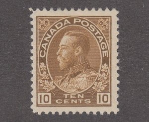 Canada #118 Mint Admiral Issue