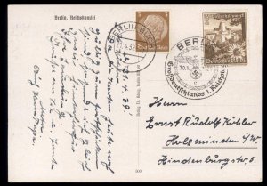 3rd Rech Germany Reichskanzlei Reich Chancellory Berlin PPC USED G98801