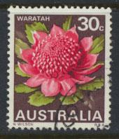 SG 425b Fine Used Type II  Waratah State Flowers 