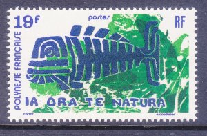 French Polynesia 286 MNH 1975 Protection of Nature Issue