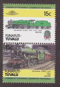 Tuvalu - Funafuti # 3, Mint Never Hinged Pair