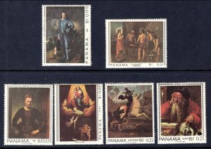 Panama 479-479E Paintings MNH VF