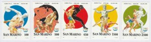 San Marino 1996 MNH Stamps Scott 1344-1348 Sport Olympic Games Art Antiquity