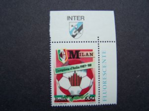 Italy 1988 MNH National Football Champions - Milan Mi#2051