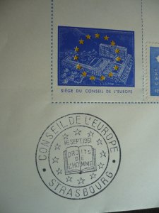 Europa 1961 - France - Set - First Day Cover