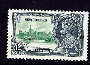 Seychelles 119 NH 1935 KGV Silver Jubilee
