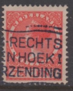 Netherlands  Scott# 175  used single  Perf 12.5