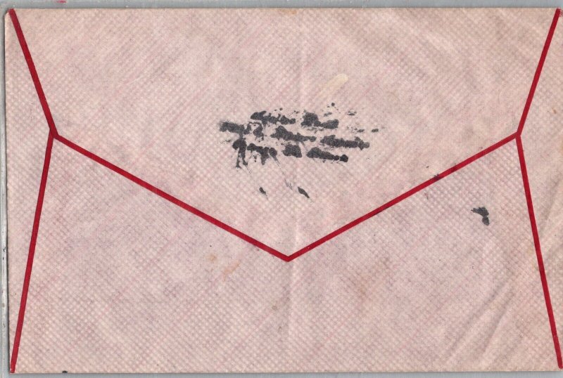 LEBANO 1947 POSTAL AIRMAIL COVER ADDR USA CANC BEYROUT