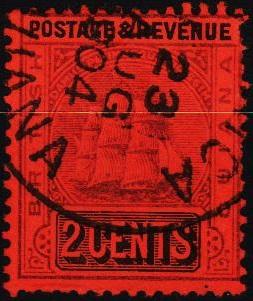 British Guiana.1889 2c S.G.241a Fine Used