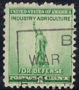 899 1 cent Defense Liberty F-VF used