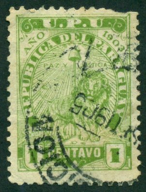 Paraguay 1903 #84 U SCV (2018) = $0.30