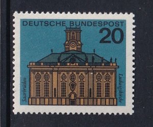 Germany  #879A  MNH 1965  State Capitals 20pf  Saarbrucken