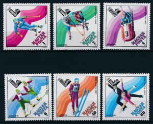 [42484] Hungary 1979 Olympic Winter Games Lake Placid  MNH
