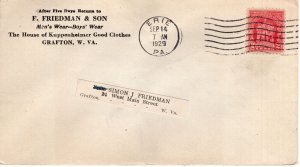 BATTLE OF FALLEN TIMBERS - ERIE, PA  1929  FDC17497