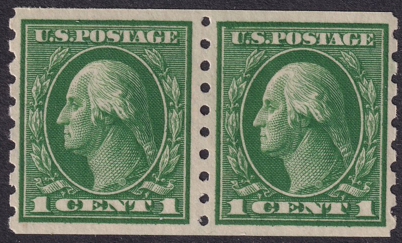 #412 Mint NH, VF, Pair (CV $130) (CV $55 - ID36483) - Joseph Luft