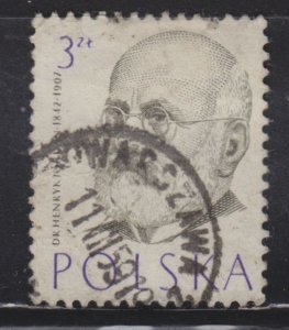 Poland 776 Dr. Henryk Jordan 1957