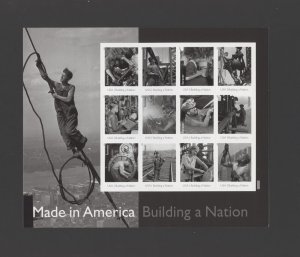 2013 US Scott #4801, Man on a Wire - Made in America Sheet of 12 Forever Stamps