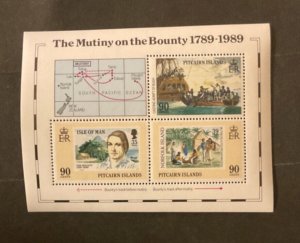 Pitcairn Islands Scott #322a-c never hinged