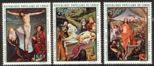 Congo, PR 1971 Paintings set Sc# C111-15 NH