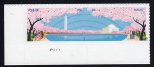 Scott #4652a (4651-52) Cherry Blossom Festival Plate Block Forever Stamps - MNH