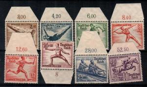 Germany Scott B82-9 Mint NH (Catalog Value $110.00)