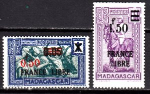 Madagascar 257-8 mh set