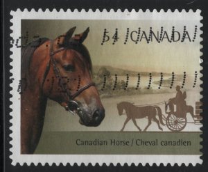 Canada 2009 used Sc 2329 54c The Canadian Horse, horse-drawn carriage