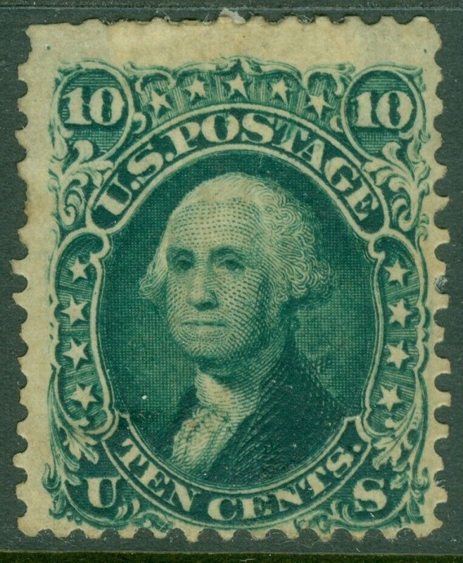 EDW1949SELL : USA 1861 Scott #68 Mint OG. Deep color, small faults. Catalog $950