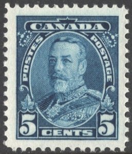 Canada SC#221 5¢ King George V (1935) MNH