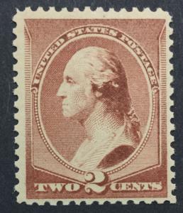 MOMEN: US #210 MINT OG NH $135 LOT #437