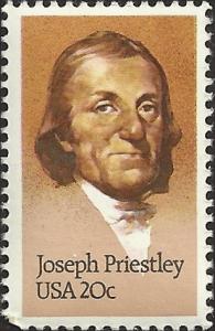 # 2038 MINT NEVER HINGED JOSEPH PRIESTLEY