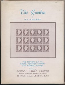 LITERATURE Gambia History of its Posts Postage Stamps & Cancellations by Dalwick