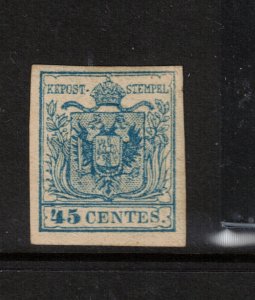 Lombardy Venetia #6 (Sassone #12) Very Fine Mint Original Gum Hinged