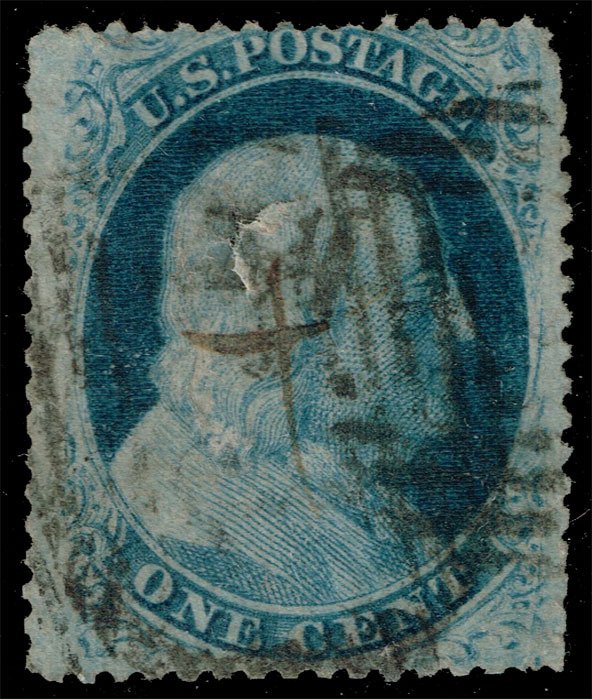 US #24 Benjamin Franklin; Used