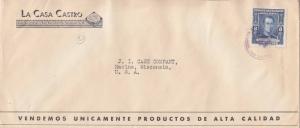 Salvador 8c Belloso c1948 Correo Aereo, San Salvador El Salvador, C.A. Airmai...