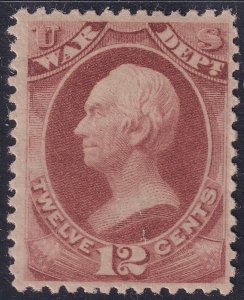 #O119 Mint OG, VF (CV $70 - ID50150) - Joseph Luft